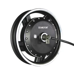 QSMOTOR 5000W 17inch In-wheel Hub Motor V2 for Electric Motorcycle