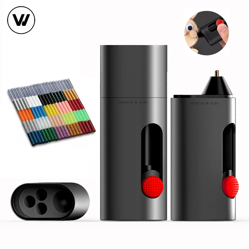 2021 Wowstick 2000 мАч литиевая батарея мини термоплавкий клей ручка Type-C зарядка подходит для DIY и родителей-детей домашнее задание и т. д.