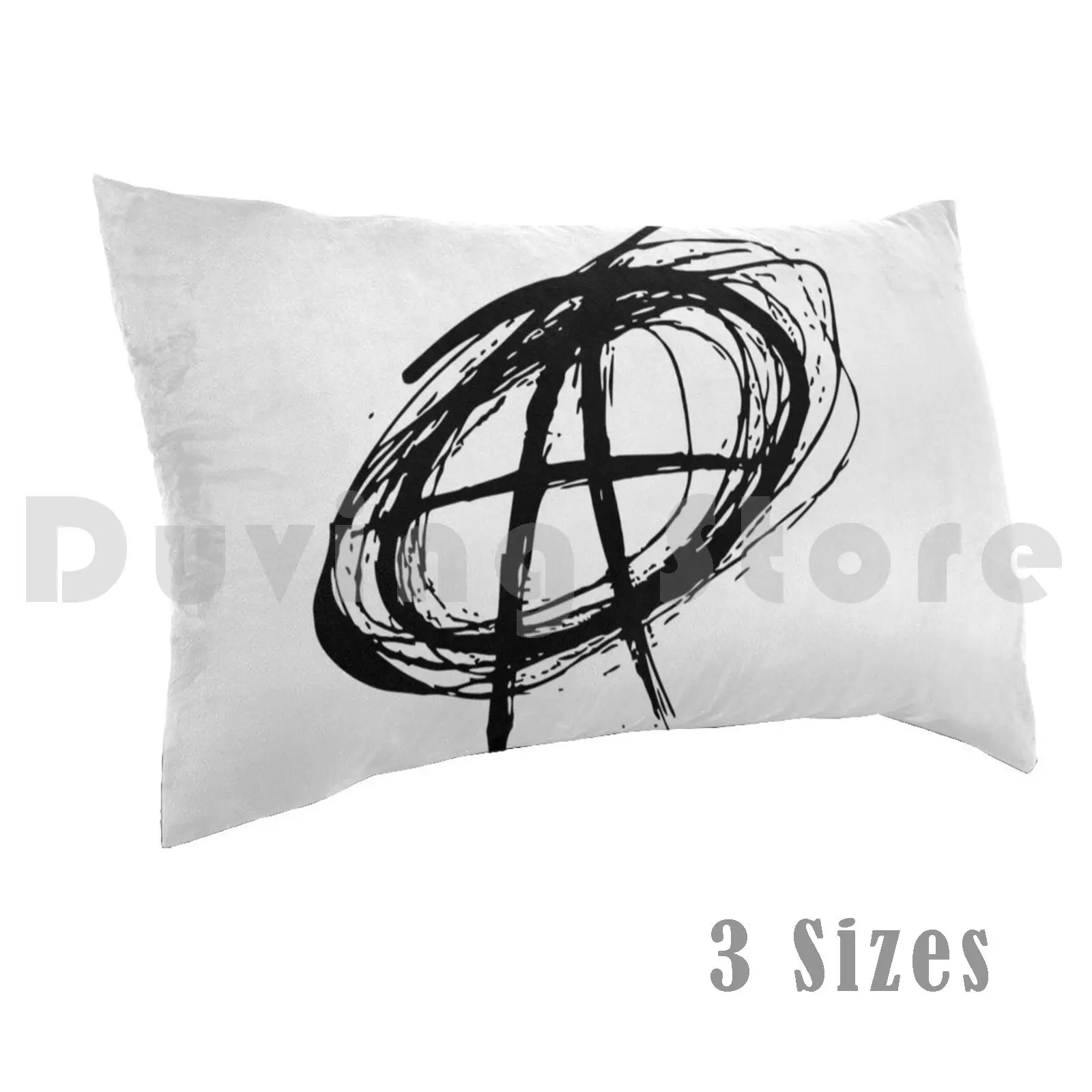 Pillow Case Copia De Anarkia 3008 Anarchi Anarchy Anarcho Syndicalism Anarcho Syndicalist Anarkia