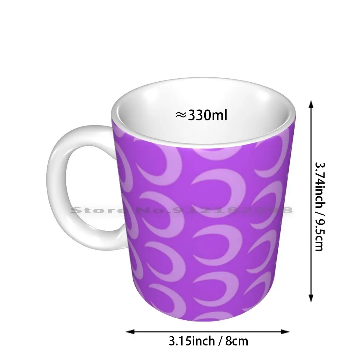 Nozomi Symbol Ceramic Mugs Coffee Cups Milk Tea Mug Love Live Llsif Llsip Love Live School Idol Festival Love Live School Idol