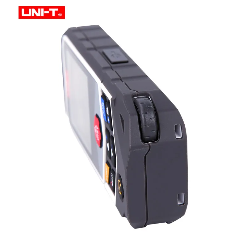 UNI-T LM120D PRO مقياس مسافات الليزر عجلة نوع المدى مكتشف الليزر مسطرة إلكترونية / قراءة الصوت مع بلوتوث