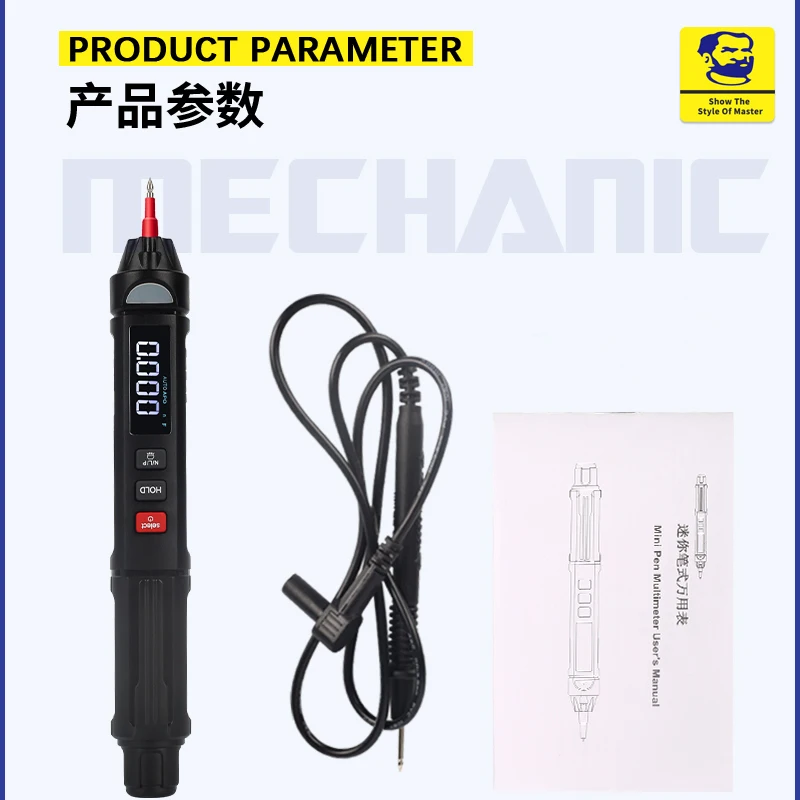 MECHANIKER DM5 digital display stift-typ multimeter automatische messbereich und intelligente anti brennen phase sequenz erkennung