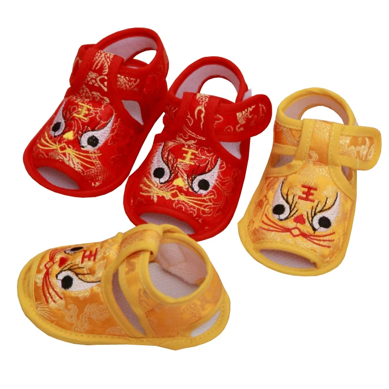 For 0-12 Months Cute Chinese Style Baby Shoes Baby Toddler Shoes