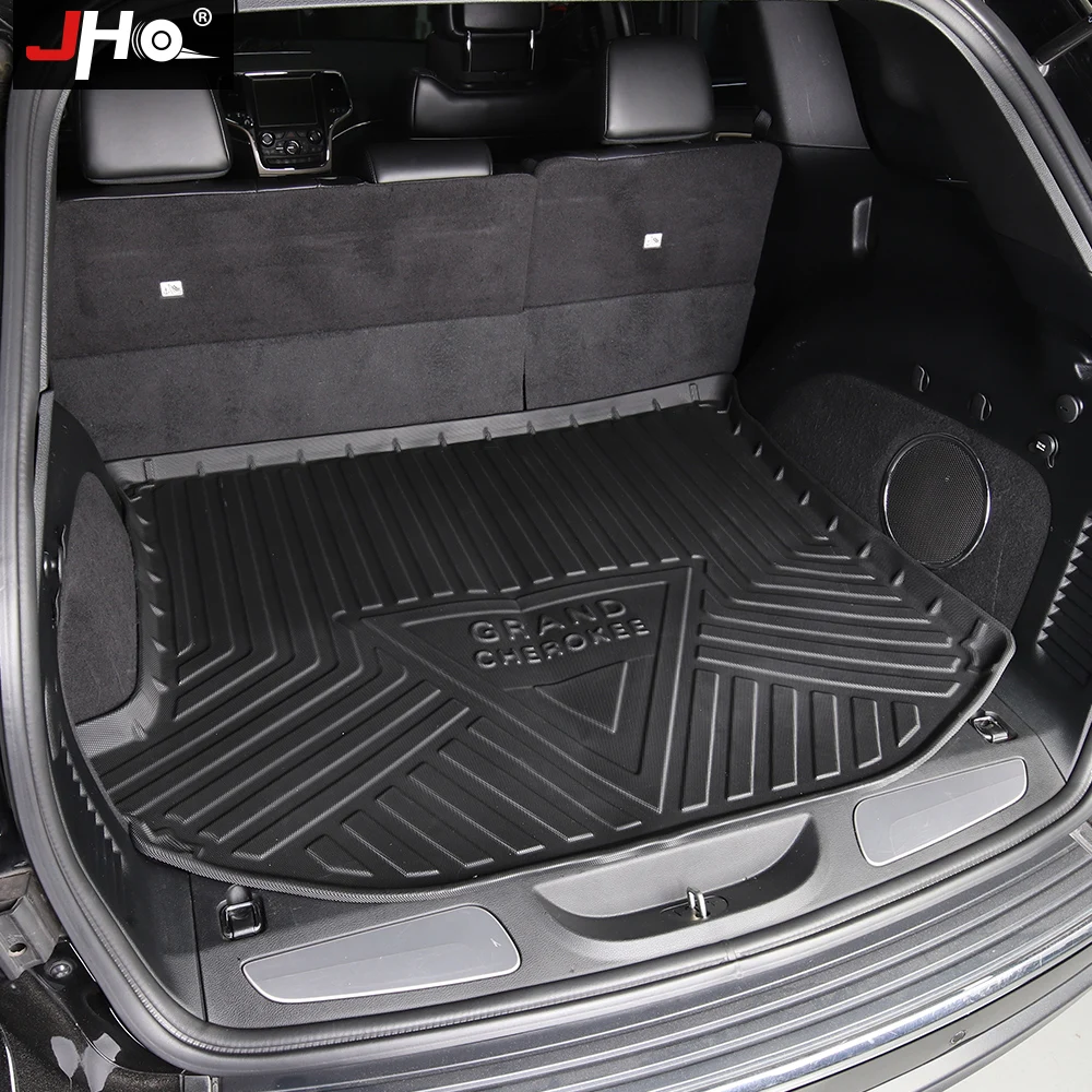 

JHO Car Rear Cargo Boot Liner Trunk Floor Mat Carpet Tray For Jeep Grand Cherokee 2014-2020 2015 2016 2017 Interior Accessories