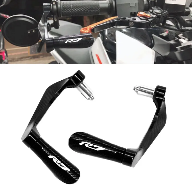 YZF R7 For Yamaha YZF-R7 2022 Motorcycle Accessories CNC Aluminum Handlebar Grips Guard Brake Clutch Levers Handguard Protector