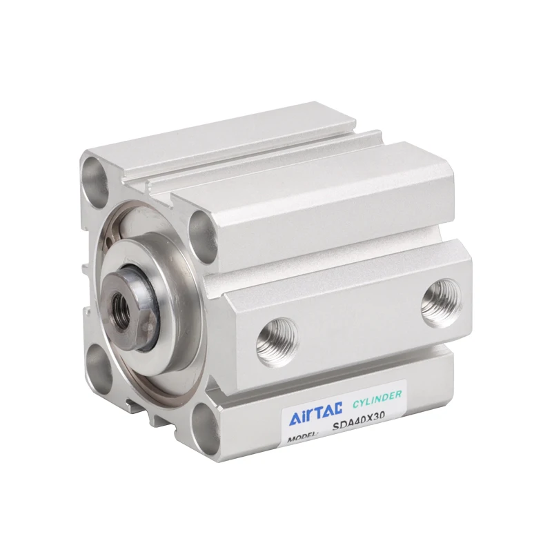 Airtac SDA Series Pneumatic Compact Air Cylinder SDA32X10X15X20X25X30X40X50SB