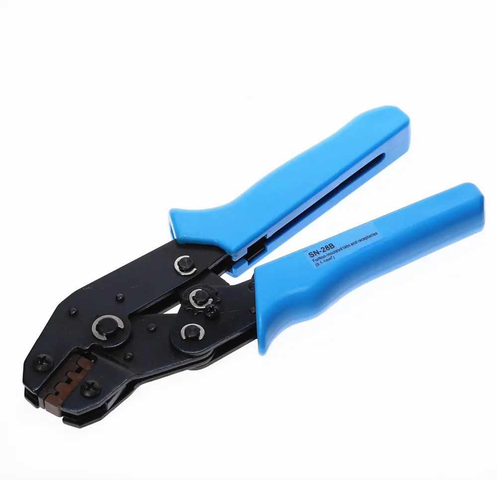 SN-28B Pin Crimping Crimper Tool 2.54mm 3.96mm 28-18AWG 0.1-1.0mm2 Connector