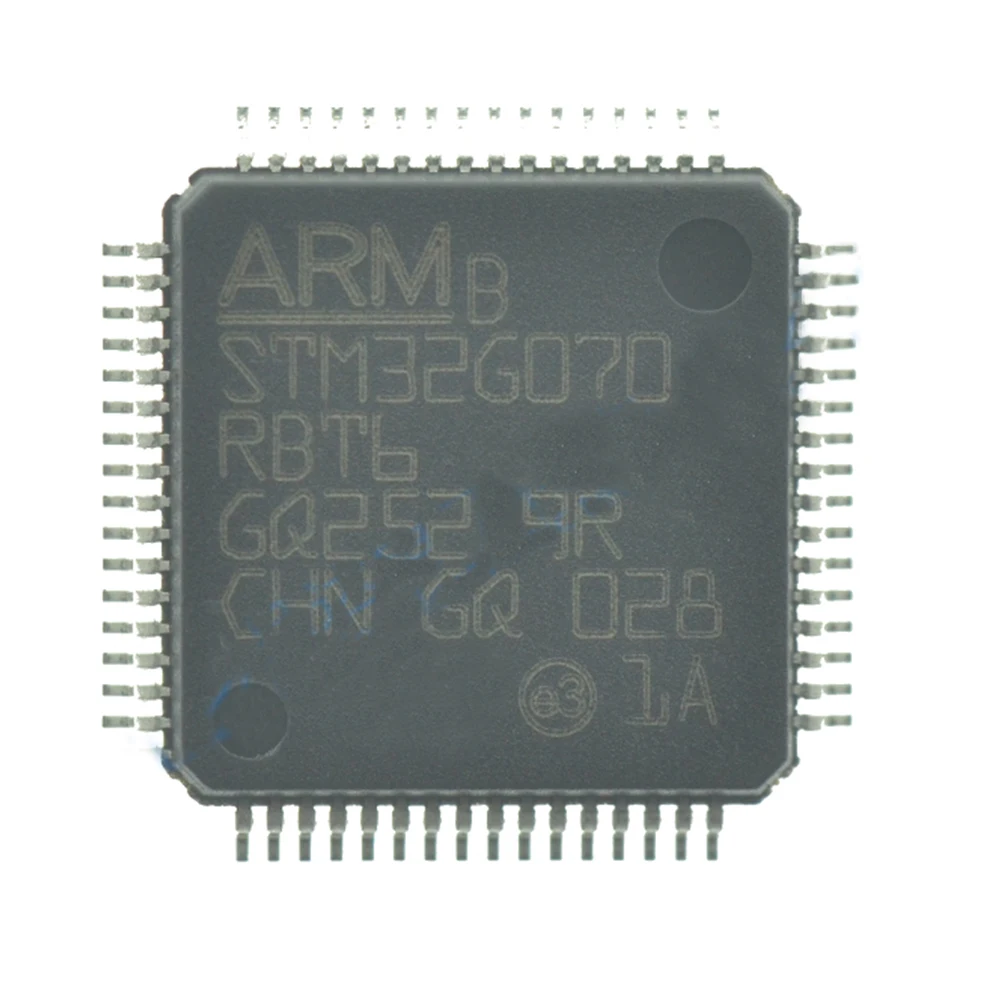 10 PCS/LOT New and original STM32G070RBT6 IC MCU 32BIT 128KB FLASH 64LQFP