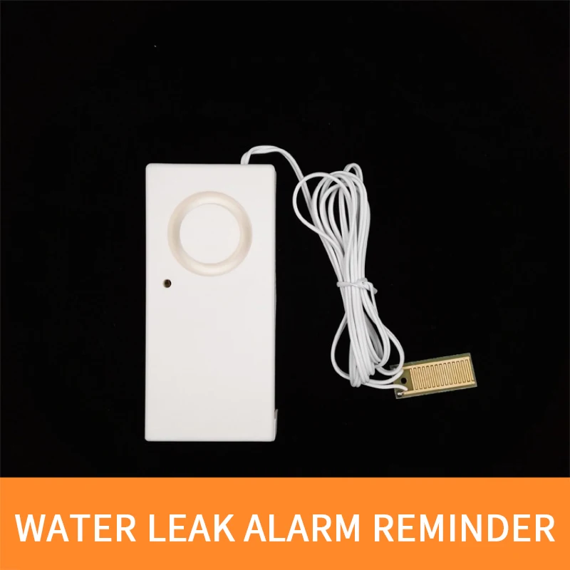 1~8PCS Water Leakage Alarm Detector Water Leakage Alarm Sensor Water Level Detector Overflow Water Detector Home Security Alarm