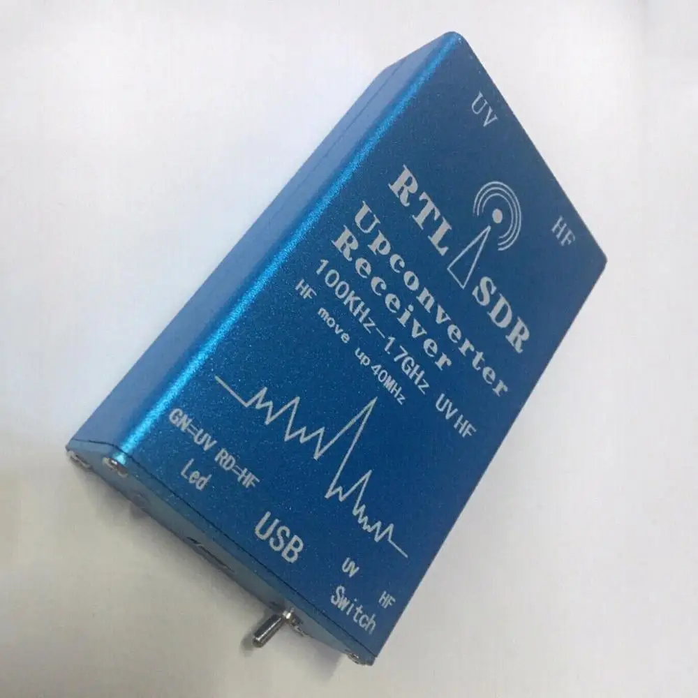 Imagem -05 - Tzt para Receptor Rtl Sdr Mais Built-in Sdr Upconverter 100khz1.7ghz uv hf Aplicado a Comunicações de Rádio