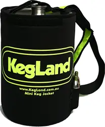 KegLand Glow in The Dark Mini Keg Neoprene  Parka / Jacket - 5L