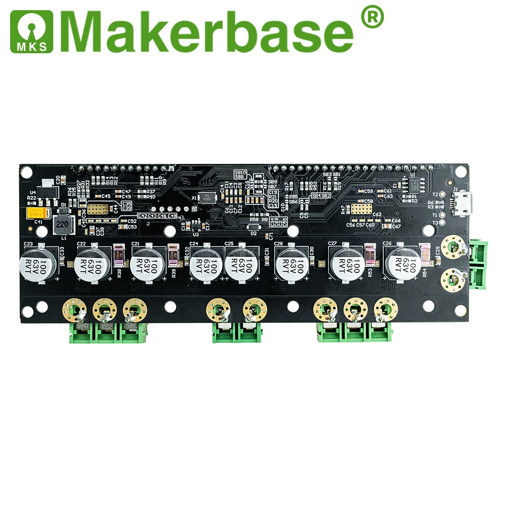 Makerbase MKS ODRIVE 56V High-Precision Brushless Servo Motor Controller,Based On ODrive3.6 Upgrade.