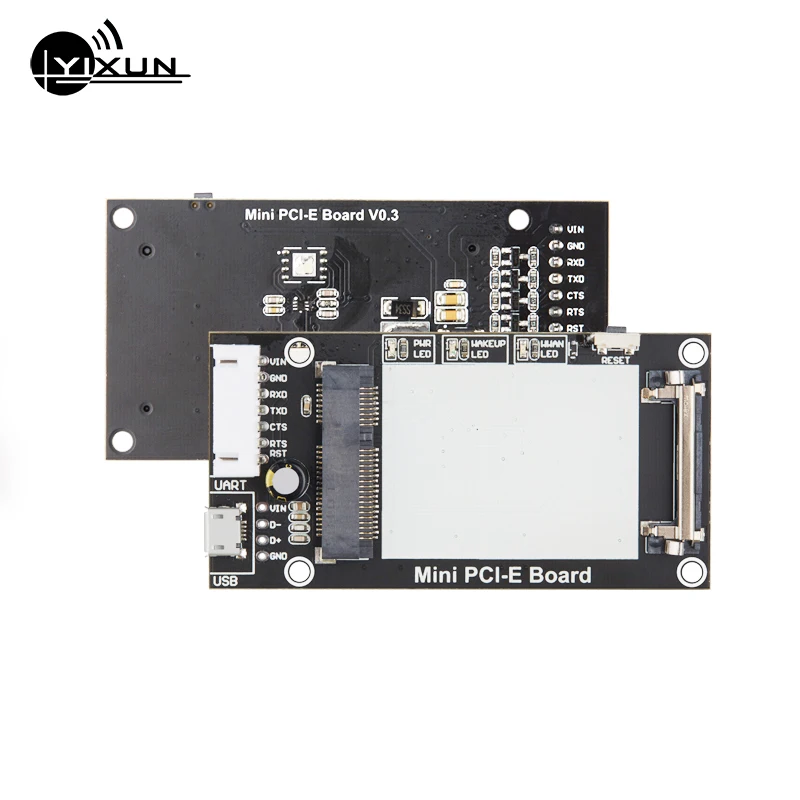 4g modul transfer board mini pcie auf serielle usb spezielle entwicklung board mit sim karte halter für quectel EP06-E EP06-A EC25-E