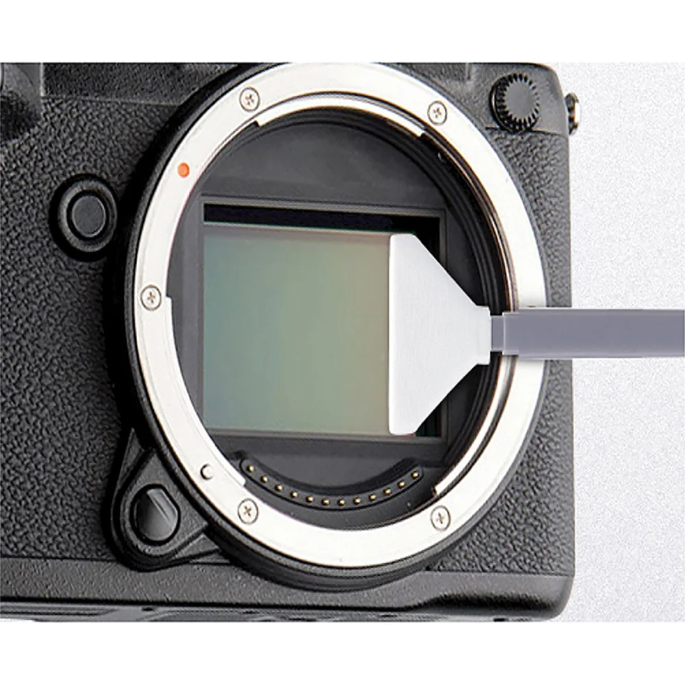 NIEUW! Full-Frame Sensor Reinigingsdoekjes 12-delig Cleanroom Schuimwattenstaafje Individueel pakket voor Digitale SLR CCD CMOS Clean