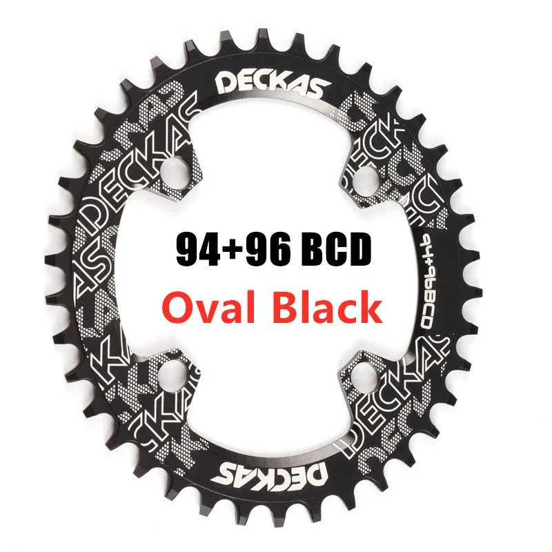 DECKAS 94+96 BCD bicycle chainwheel Round/Oval 32T 34T 36T 38T MTB bike Chainring Mountain Crown for M4000 M4050 GXs NX X1 Crank