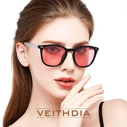 VEITHDIA Polarized Sunglasses UV400 Photochromic Men Women Fishing Camping Hiking Driving Sports Eyewear For Male/Female VT6116
