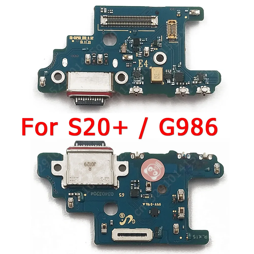 Charge Board For Samsung Galaxy S20 Plus FE Ultra G980 G981 G985 G986 G988 G780 G781 Charging Port Pcb Usb Connector