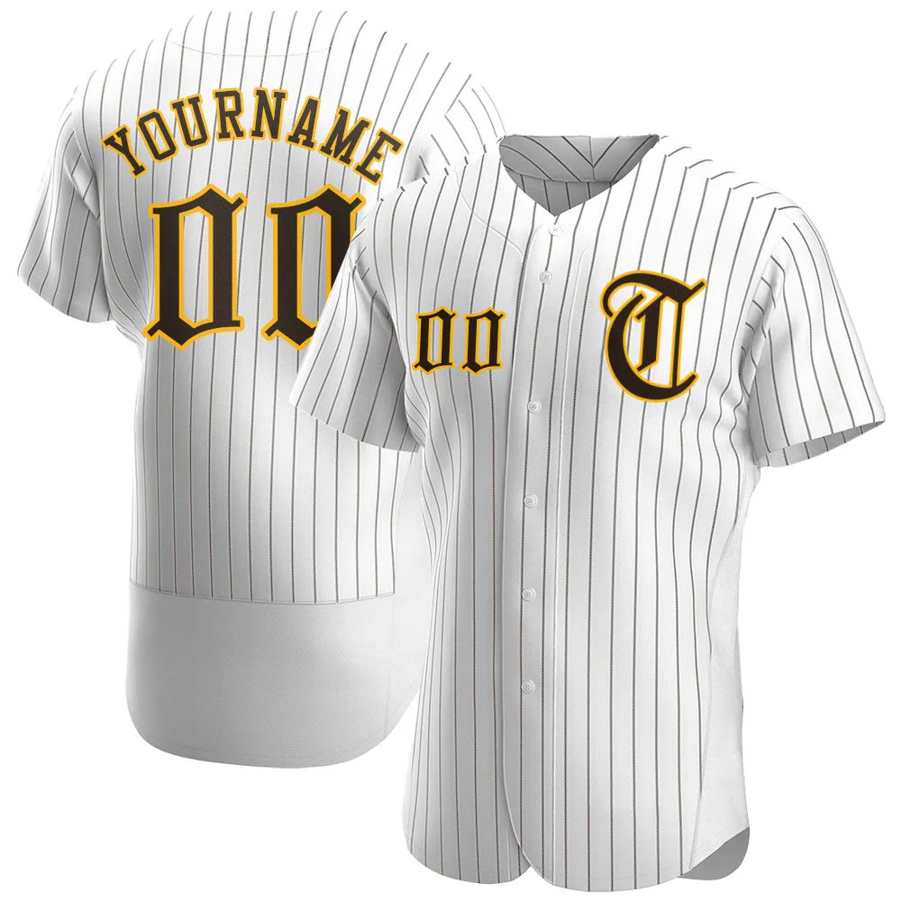 Customized Baseball Jersey Stitching Stripe Printing Design Logo Short Sleeve Shirt Quick-Drying Softball Game Training Wear