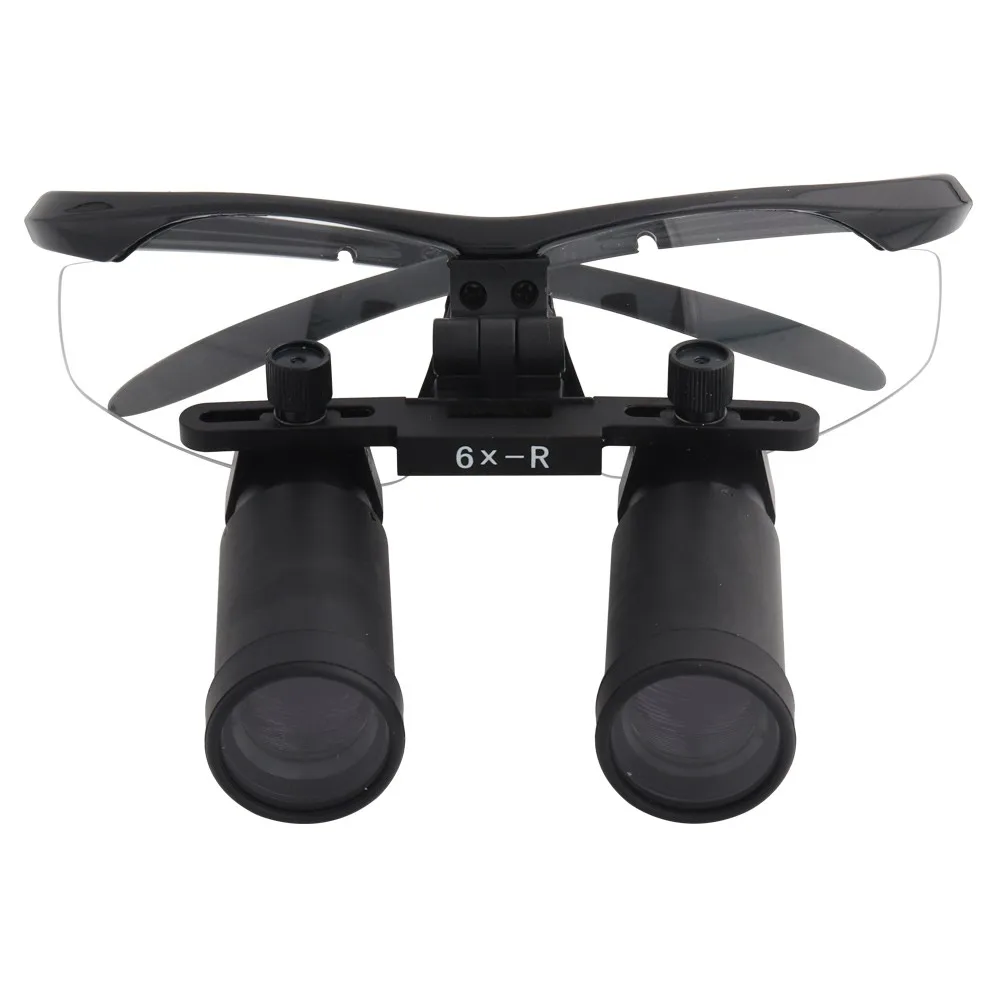 6X High Magnification Binocular Dental Loupe Surgery Surgical Magnifier Optical Magnifier Microsurgery Magnifying Glasses