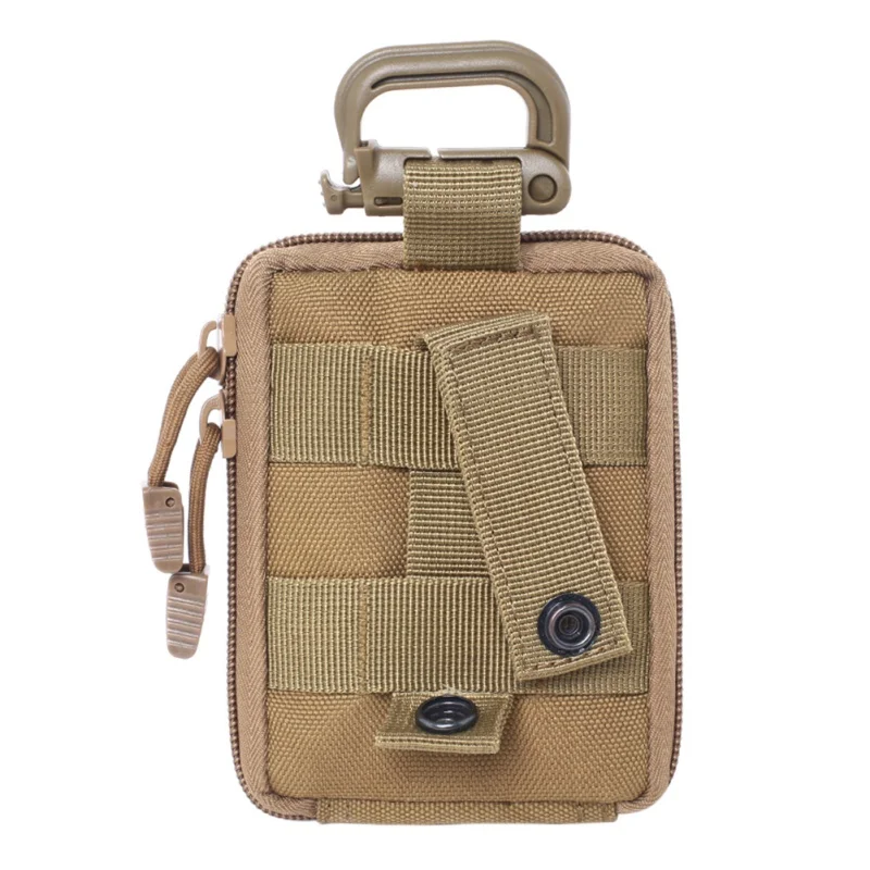 Saco da cintura tático caça acampamento edc bolsa à prova dwaterproof água militar carteira saco do telefone móvel bolso correndo ao ar livre pequeno saco