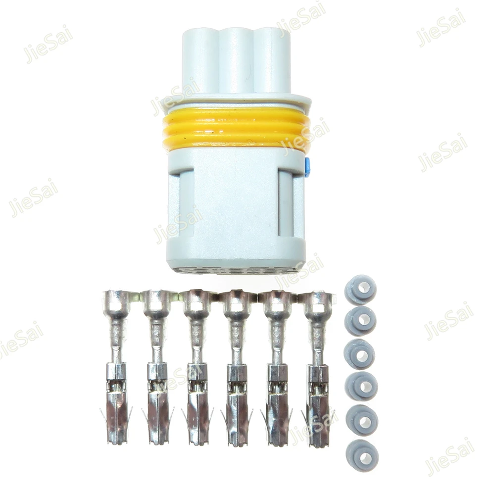 6 Pin Auto Wire Connector Plastic Housing Car Modification Accessories 1.5 Series Automotive Electric Cable Socket