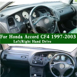 For Honda Accord VI EURO CF4 CL1 CP4 CH1 CK CG CF8 1997-2003 Dashmat Dashboard Cover Instrument Panel Anti-Dirt Pad Ornaments
