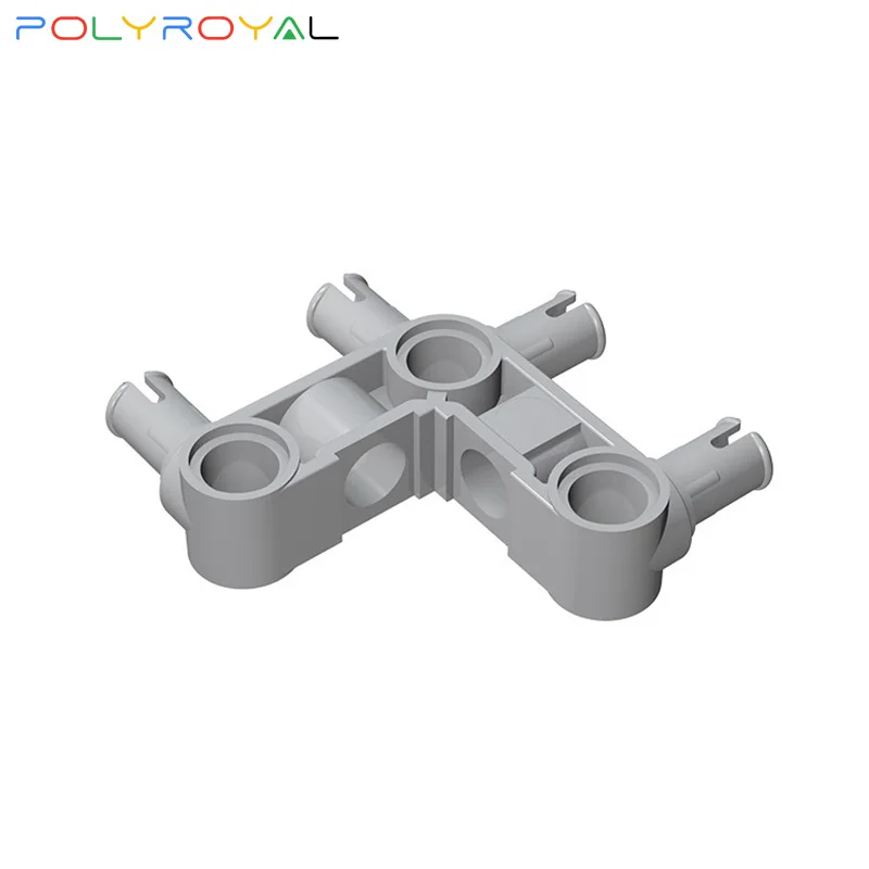 

Building Blocks DIY Four-bolt three-hole right-angle connector 10PCS Compatible Assembles Particles Moc Parts 55615