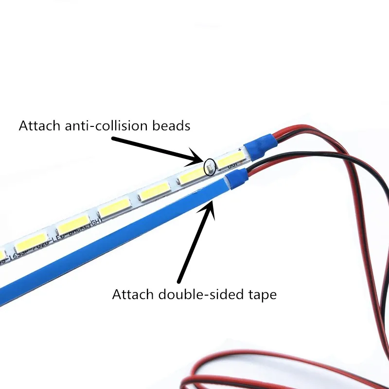 Barra de luz Led Universal para TV LCD, conjunto de varias marcas, retroiluminación, 32, 42, 50 y 55 pulgadas, 1 par = 2 unidades