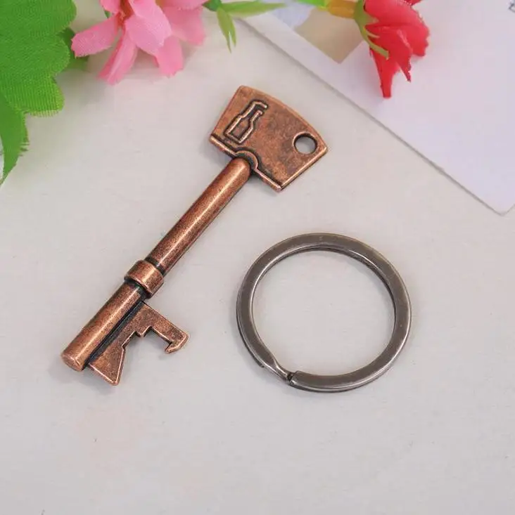 Personality Creative Men's Multifunctional Metal Bottle Opener Keychain Key Pendant Custom Gift Wholesale