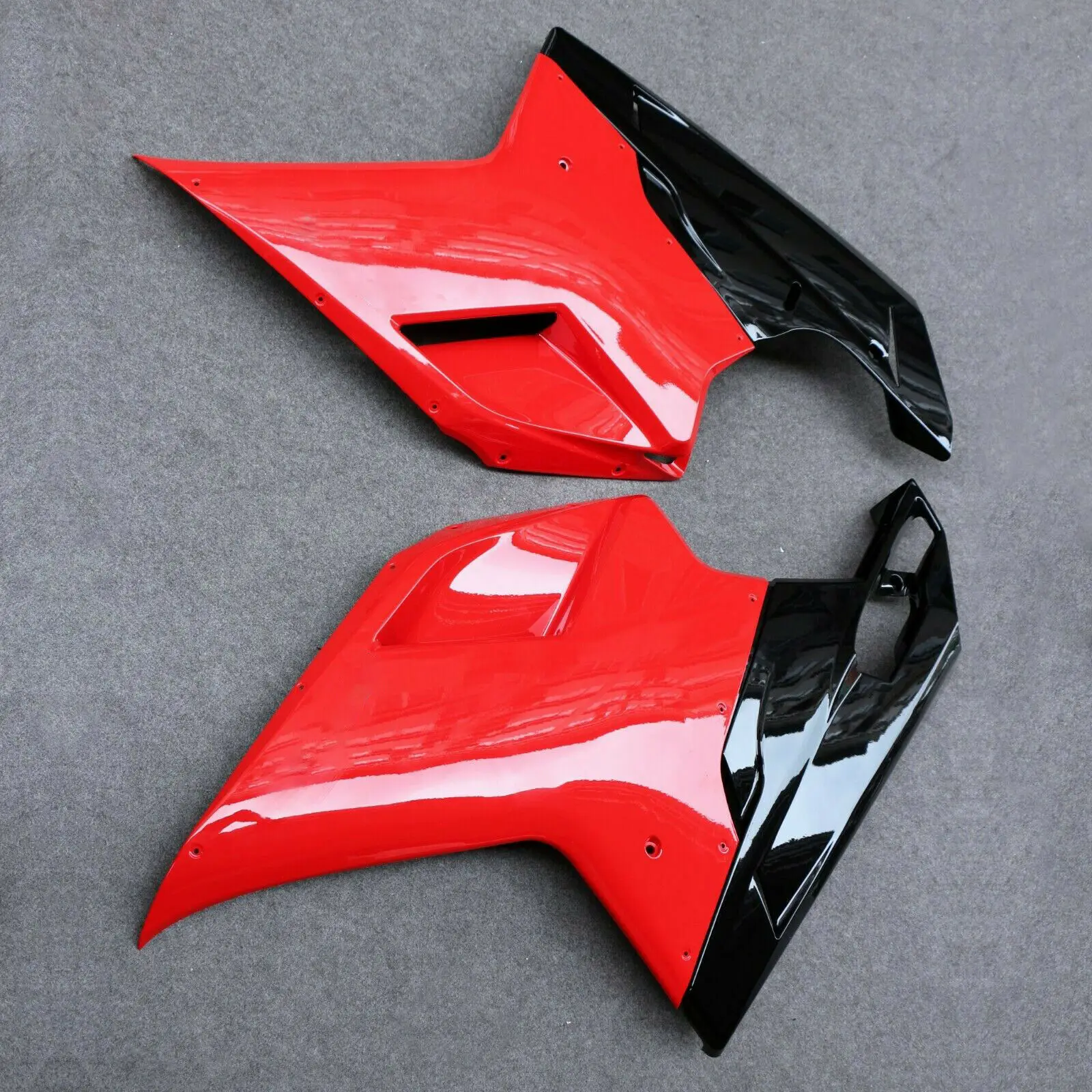 Motorcycle Accessories Fit for 2007 - 2012 Ducati 848 1098 1198 ABS Injection Fairing Set Bodywork Panel Kit 2008 2009 2010 2011