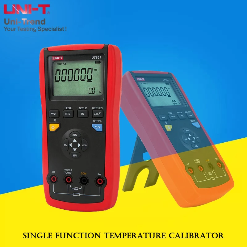 UNI-T UT701 High-precision Single Function Temperature Calibrator/Voltage, Resistance/Thermocouple/Thermal Resistance Calibrator