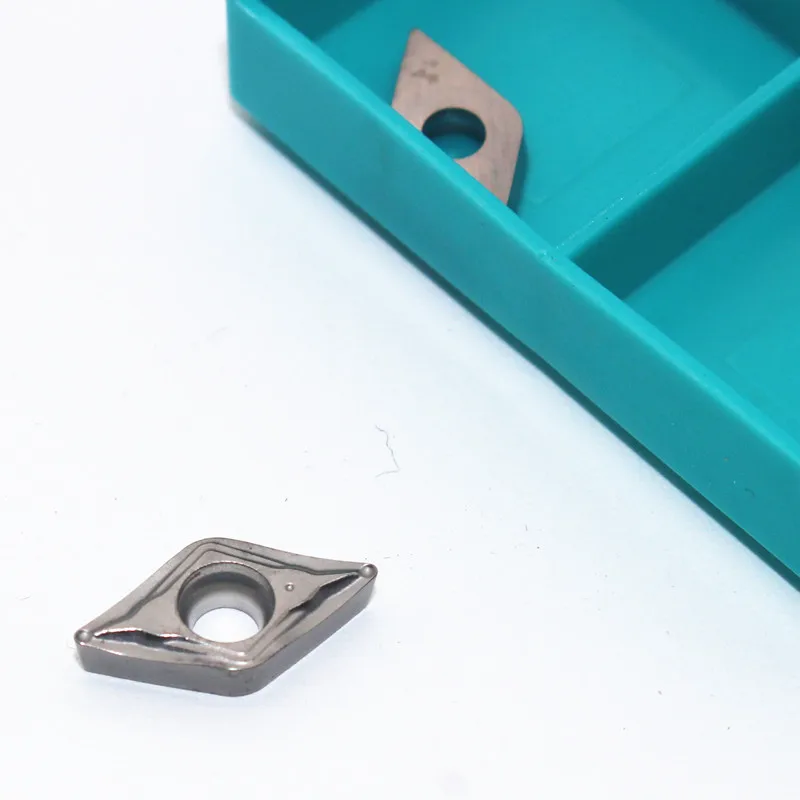 소형 마름모 서멧 내부 선삭 인서트 10PCS DCMT070204 FG CT3000 DCMT 21.51