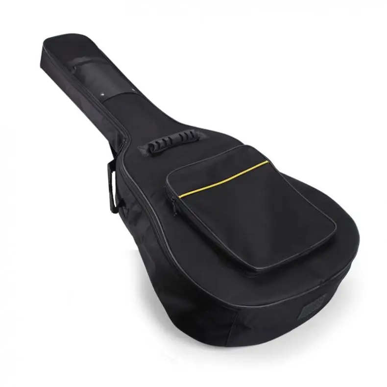 Waterproof Guitar Bag Pad Cotton Thickening Backpack Double Straps Soft Case for 40 / 41 Inch Guitar Gig Bag