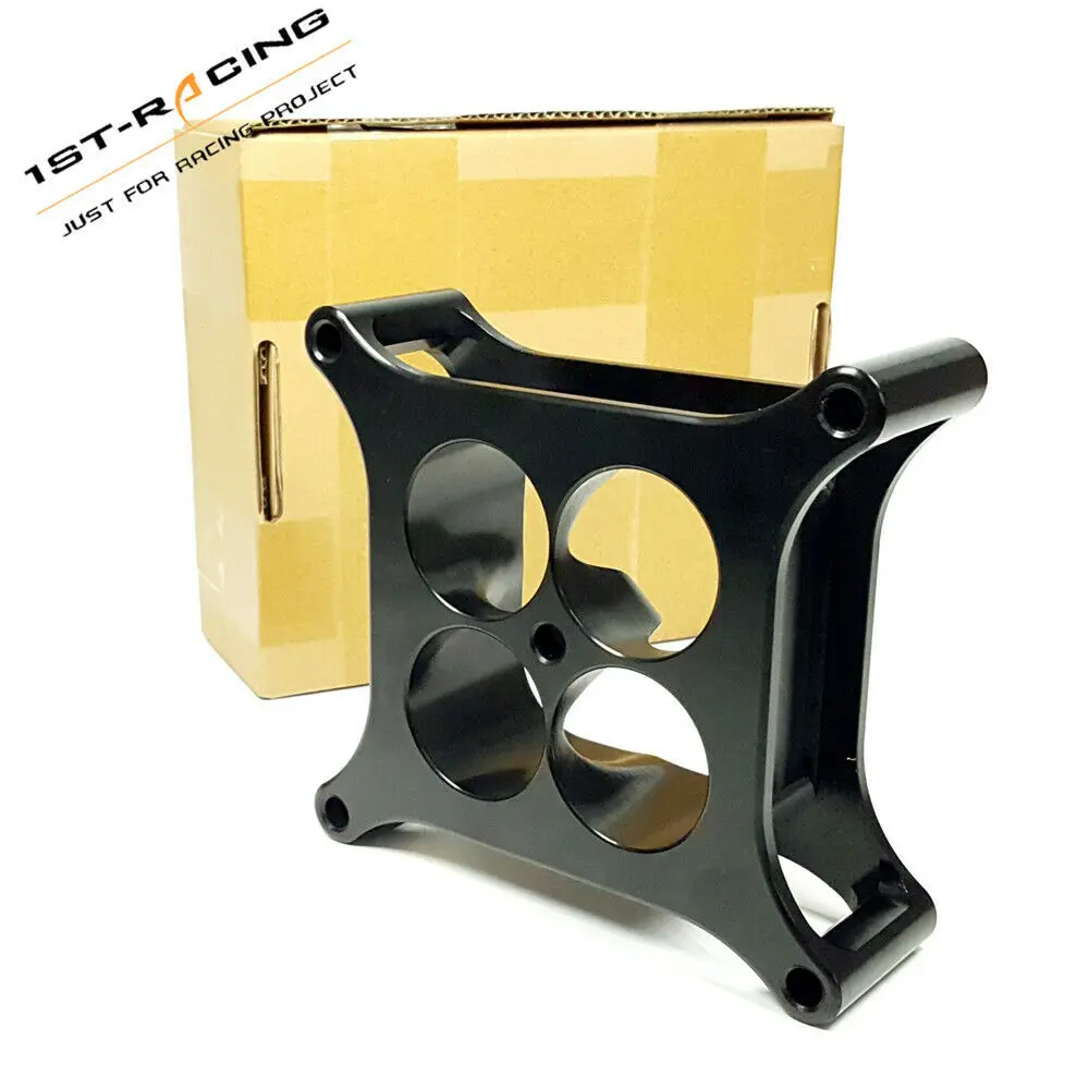 

CNC T6-6061 Billet Aluminium 2" Black Super Sucker Carb Spacer For 4150 Series Carburettor