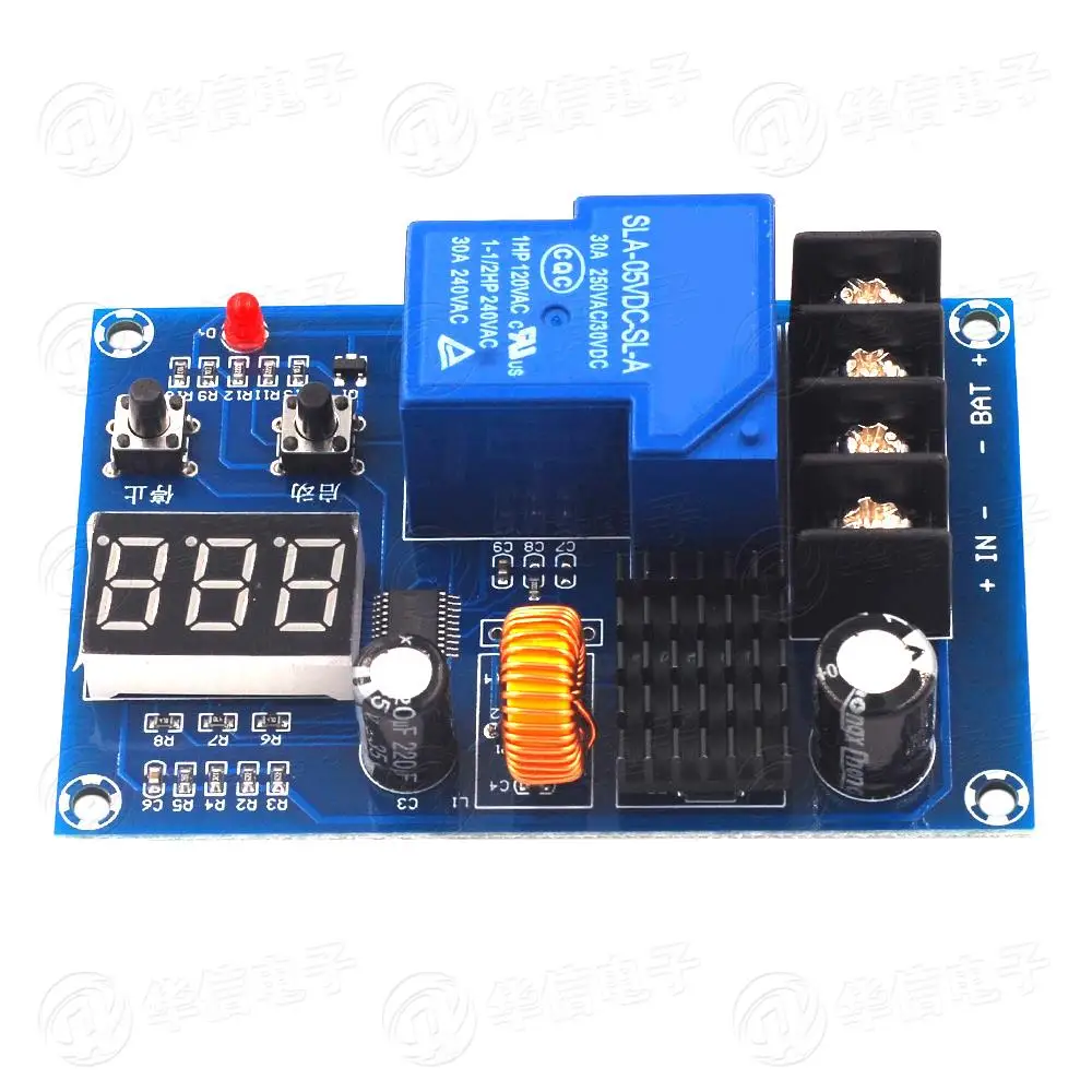 Battery Lithium Battery Charging Control Module HCW-M634 Digital Full Power Failure Overcharge Protection on 6-60