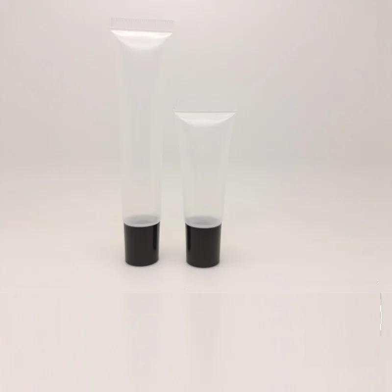 

20ml 15ml 10ml Empty Cosmetic Tubes Packaging Gold Black Pink Lipgloss Squeeze Tube Lip Gloss Packaging 50/100pcs