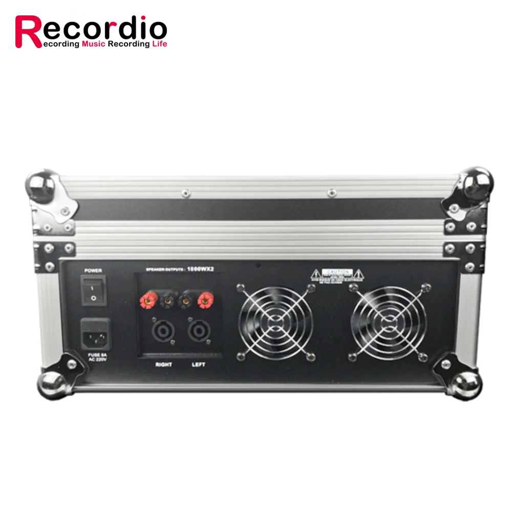 GAX-960E DJ Mixer 8 Channel USB Blueteeth Mixing Console High Power Audio Stage Equipment 48V Phantom Power DSP Digital Effects