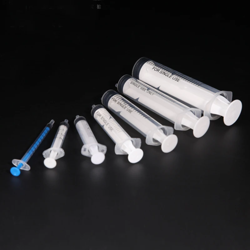 10pcs/Pack Disposable Plastic Sterile syringe Sample injector Sampler for ink syringe Industrial Glue Tools Feeding device