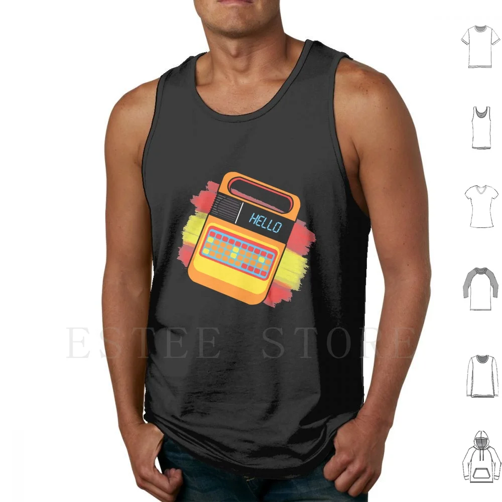 Speak And Stuff Tank Tops Vest Sleeveless Speak And Spell Speakandspell Toy Toys Speak And Spell Speak And Spell Speak