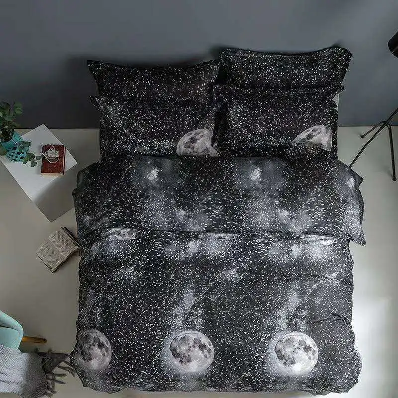 

Stars Fantasy Duvet Cover Set King Queen Double Twin Single Size Bed Linen Set