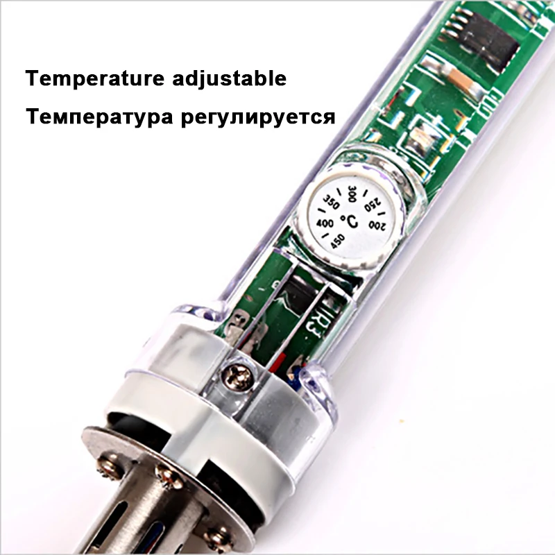 Prise EU/US 60/100W température réglable, fer à souder électrique poignée, outil de crayon thermique vente en gros