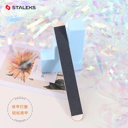 STALEKS Disposable Wooden Stick Nail File Nail Sand Strip High Quality Manicure Sanding Strip Rubbing Strip Nail Makeup Tool
