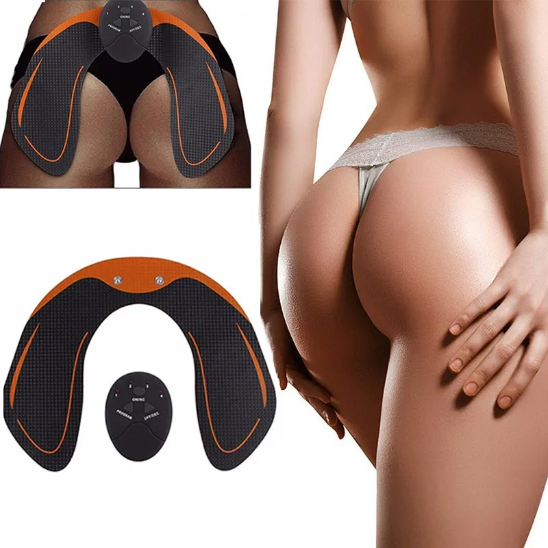 Body Slimming EMS Hip Trainer Muscle Stimulator Electric Butt Buttock Vibration Massager Bodybuilding Machine Home Workout Gym