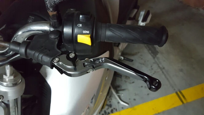 Motorcycle CNC Brake Clutch Lever Foldable Extendable Adjustable For Cagiva V-Raptor Raptor 650 2000-2007 Raptor 1000 2001-2007