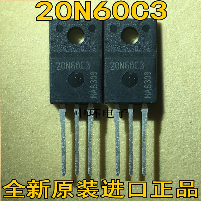 10 pcs SPA15N60C3 TO-220F 15N60C3 15N60 TO220 15A600V ＆SPA20N60C3 20N60C3 TO-220F 20N60 600V 20A