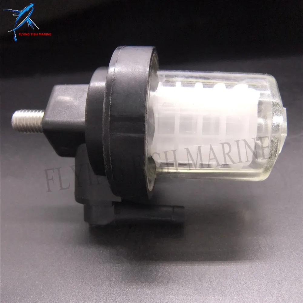 Fuel Filter 346-02230-0 346022300 346022300M 3AD-02230-0 3AD022300 for Tohatsu 4HP 5HP 6HP 9.9HP-140 HP, 6mm 1/4