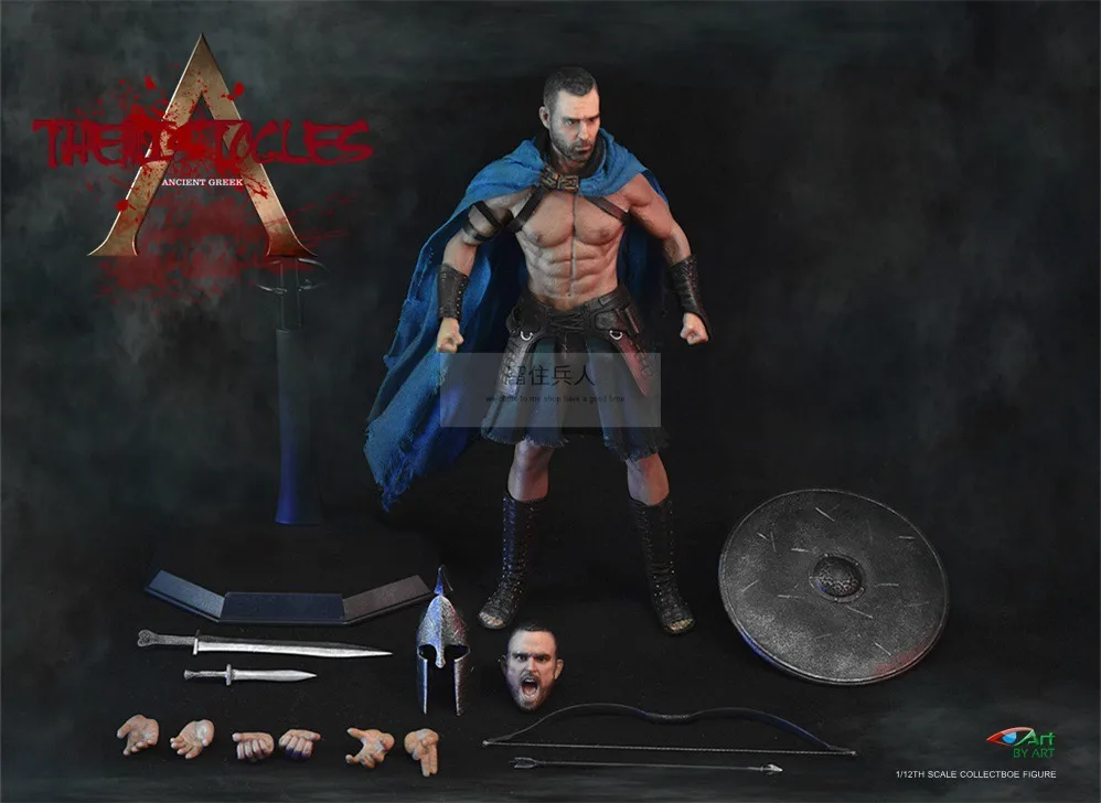 BY-ART BY-G02 1/12 Ancient Greek General-(Themistocles) Full Set Action Figure for Fans Collection