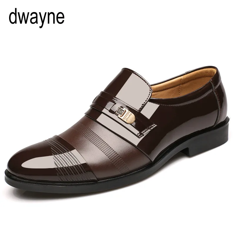 wedding dress suit formal shoes men loafers men slip on men dress shoes business shoes men oxford leather zapatos hombre vestir9