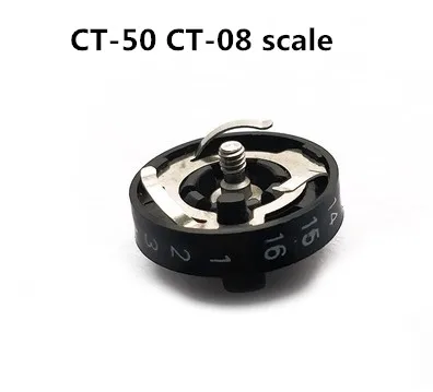 CT-08 CT-50 Fiber Cleaver Blade Fixed Screw Accessory CT08 CT50 Fiber cleaver dial/scale roller Disc Knob Made in China