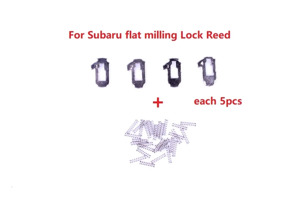 

(20pcs) Car Lock Reed For Subaru flat milling double auto lock spring Car Lock Tablets Lock Spring Locking Reed AutoLock